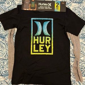 Boys 2 pack of Hurley tees NWT